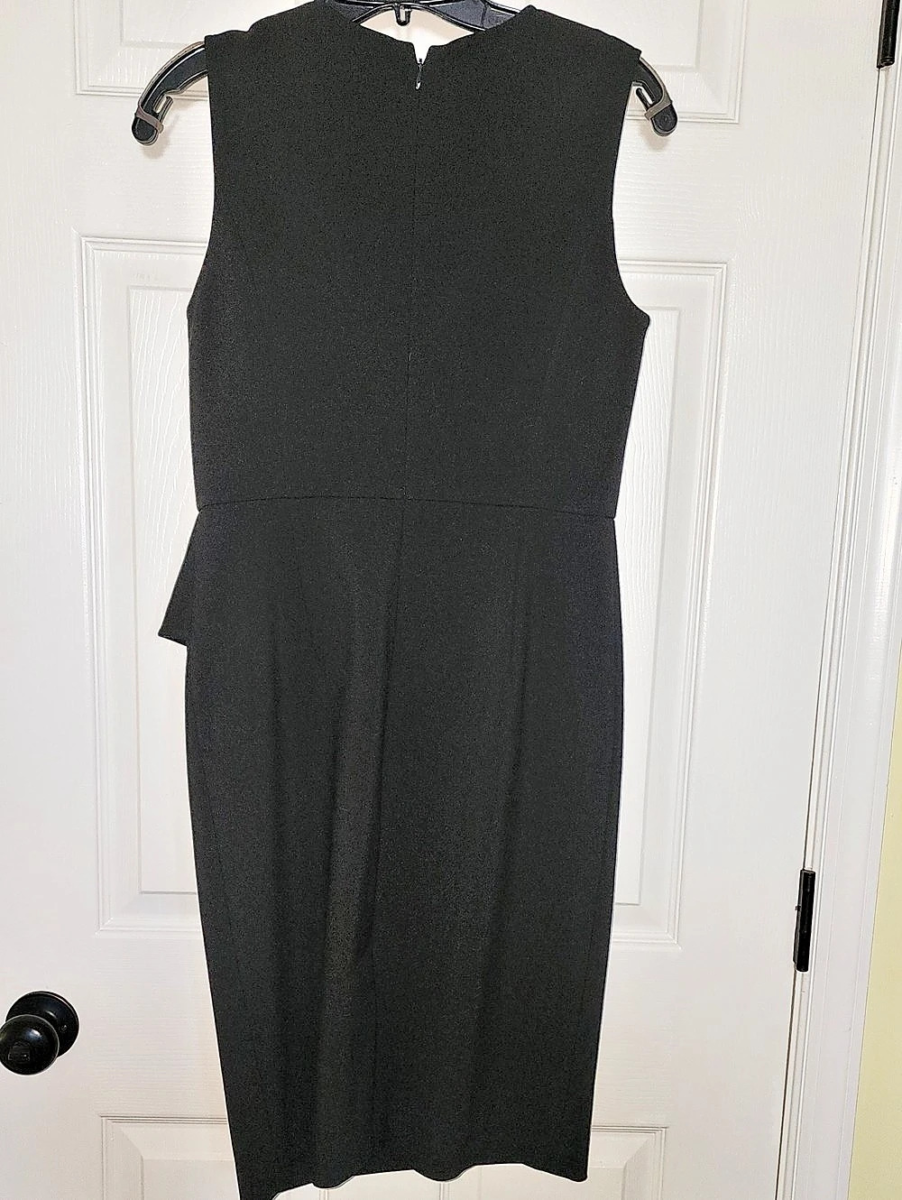 Ann Taylor LOFT Black Midi Dress Size 4 Like New